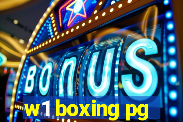 w1 boxing pg