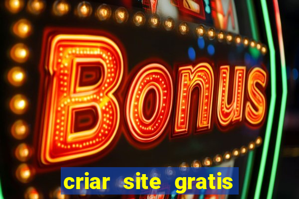 criar site gratis de jogos