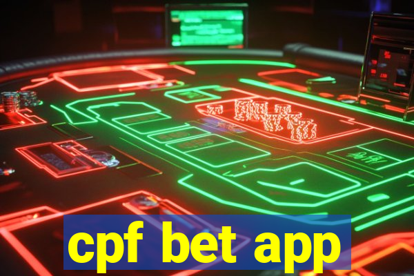cpf bet app