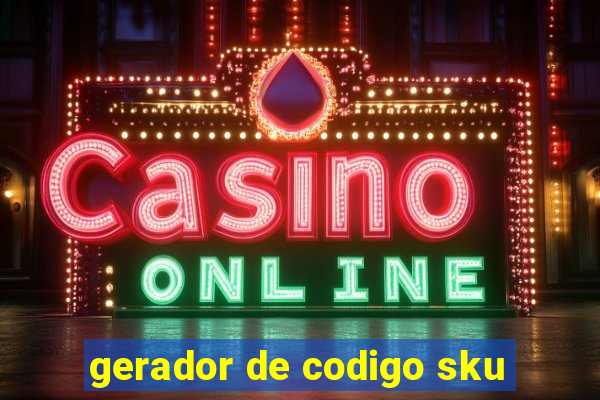gerador de codigo sku