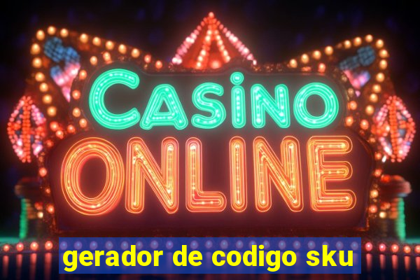 gerador de codigo sku