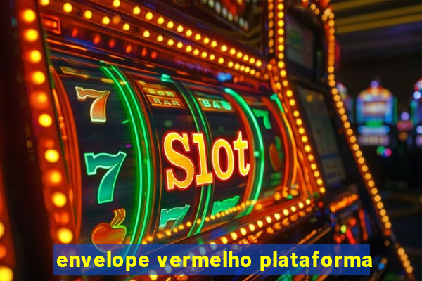 envelope vermelho plataforma
