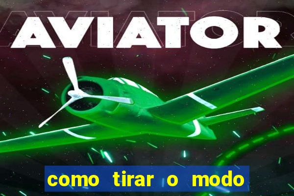 como tirar o modo demonstra  o da tv philco