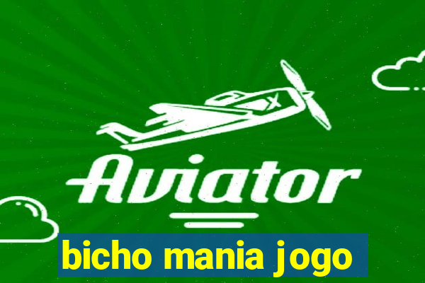 bicho mania jogo