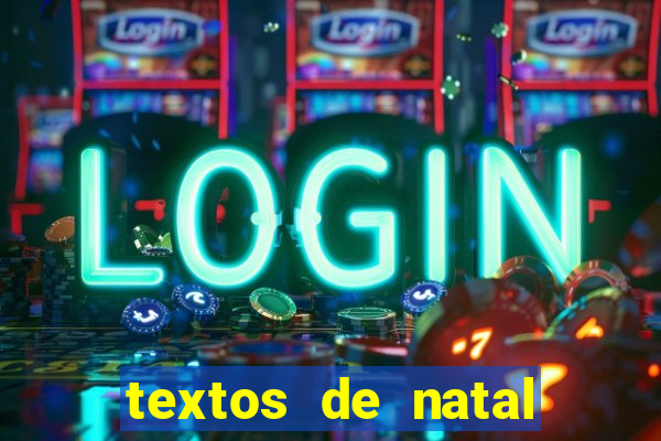 textos de natal para imprimir
