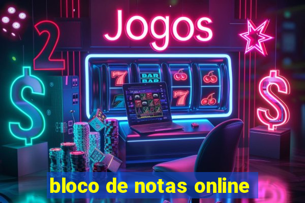 bloco de notas online