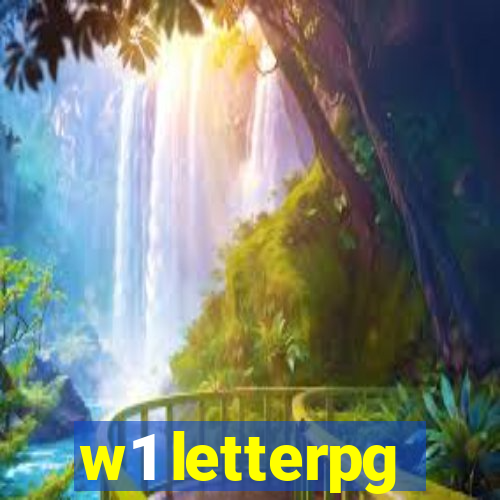 w1 letterpg
