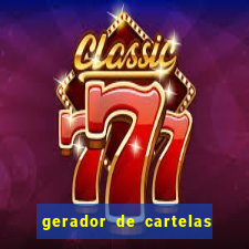 gerador de cartelas de bingo 1 a 99