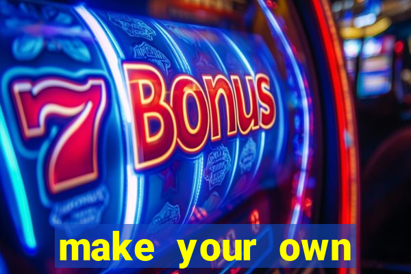 make your own bingo app