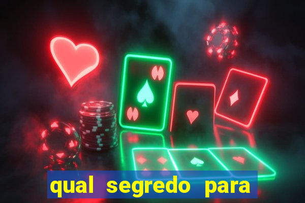 qual segredo para ganhar no minas cap