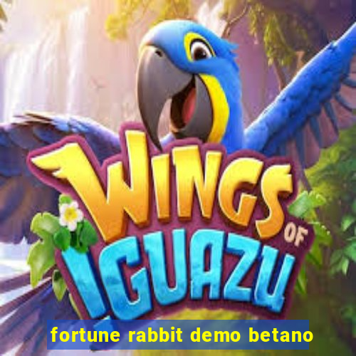 fortune rabbit demo betano