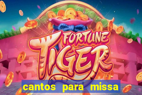 cantos para missa de santa terezinha