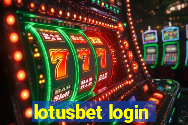 lotusbet login