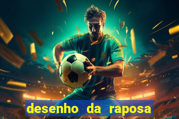 desenho da raposa do cruzeiro para colorir