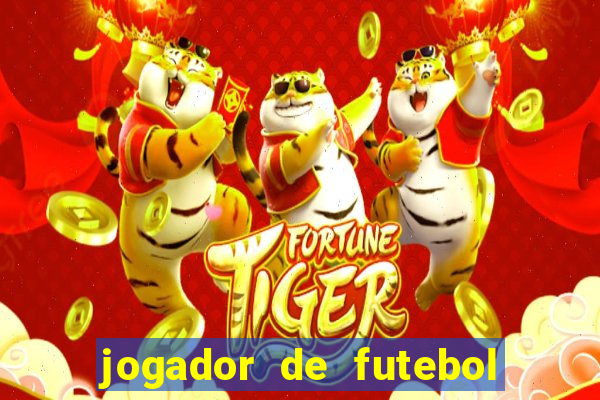 jogador de futebol de pau duro