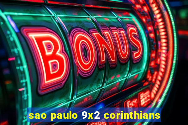 sao paulo 9x2 corinthians