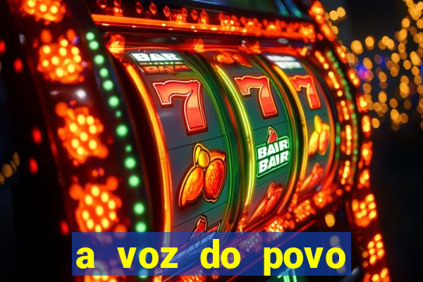 a voz do povo santa luzia