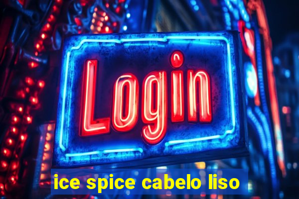 ice spice cabelo liso