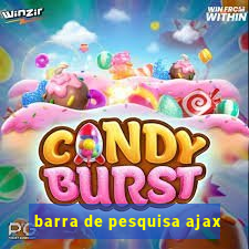 barra de pesquisa ajax