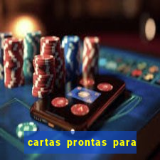 cartas prontas para retiro catolico