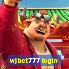 wjbet777 login