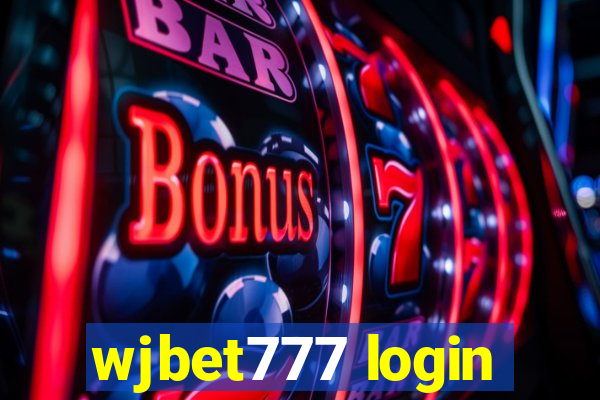 wjbet777 login