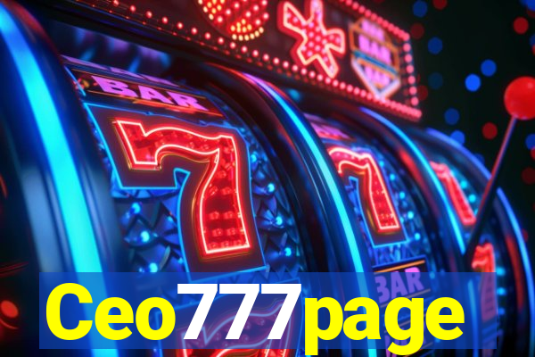 Ceo777page