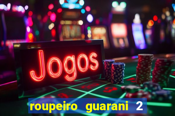 roupeiro guarani 2 portas de correr com espelho