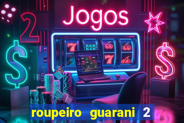 roupeiro guarani 2 portas de correr com espelho