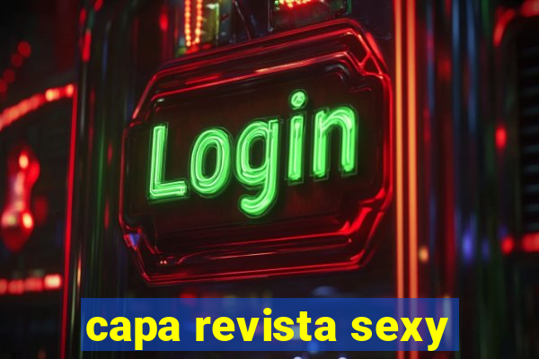 capa revista sexy