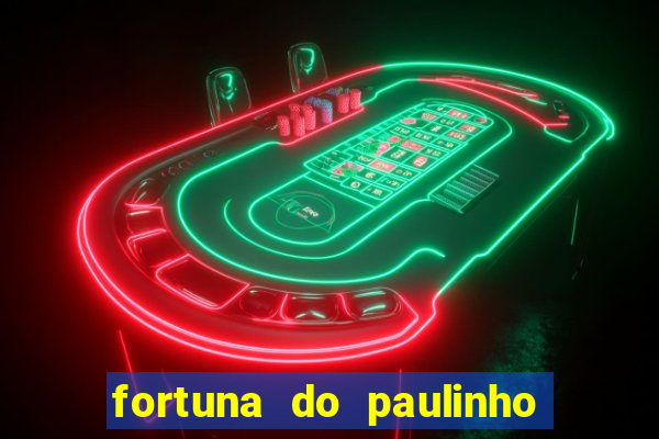 fortuna do paulinho do roupa nova