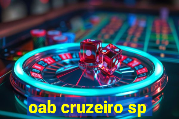 oab cruzeiro sp