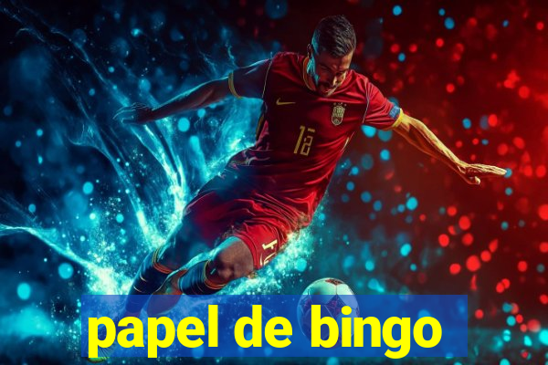 papel de bingo