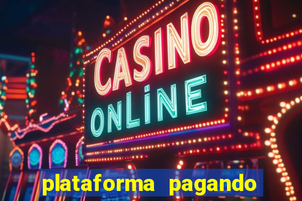 plataforma pagando 30 reais no cadastro