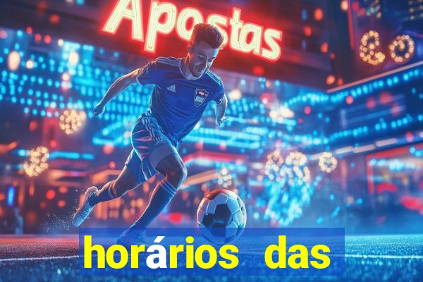 horários das plataformas de jogos