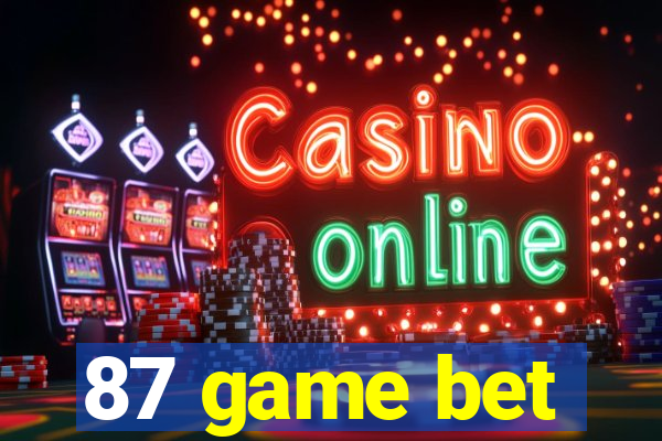 87 game bet