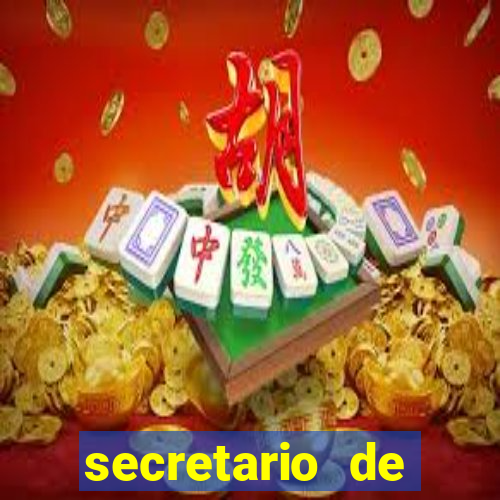 secretario de esporte salario