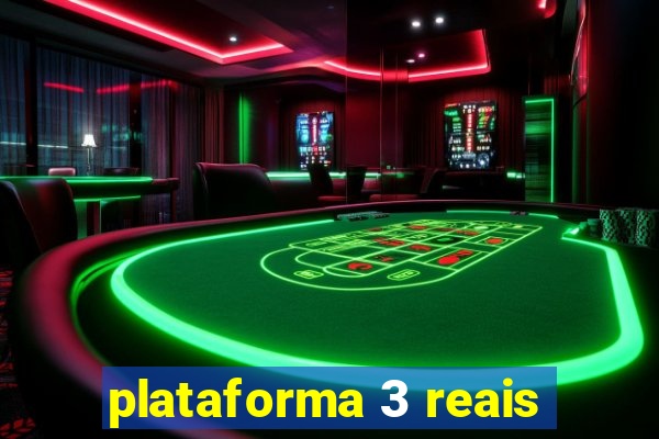 plataforma 3 reais