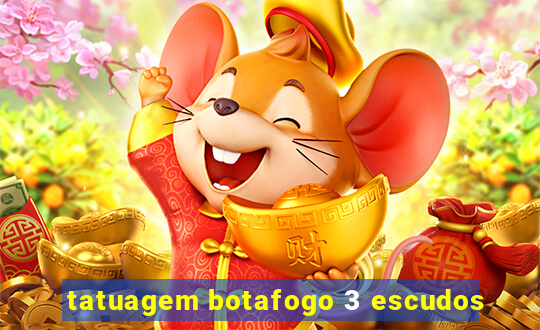 tatuagem botafogo 3 escudos