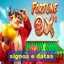 signos e datas