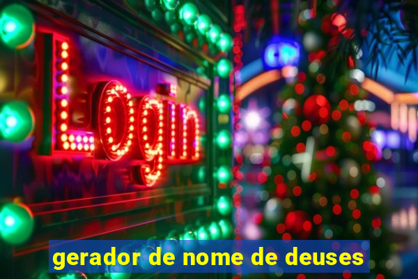 gerador de nome de deuses