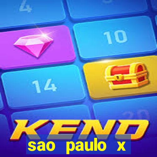 sao paulo x cruzeiro ao vivo hd