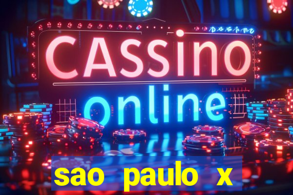 sao paulo x cruzeiro ao vivo hd