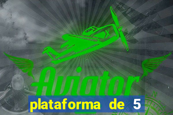 plataforma de 5 reais do tigre