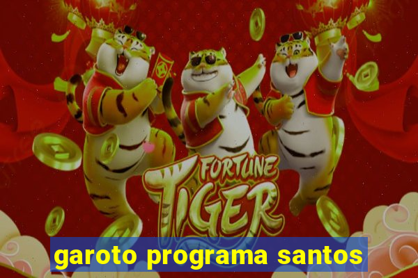 garoto programa santos