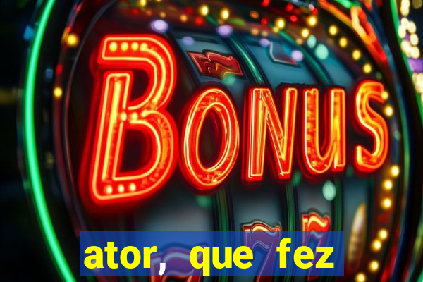 ator, que fez coringa que morreu