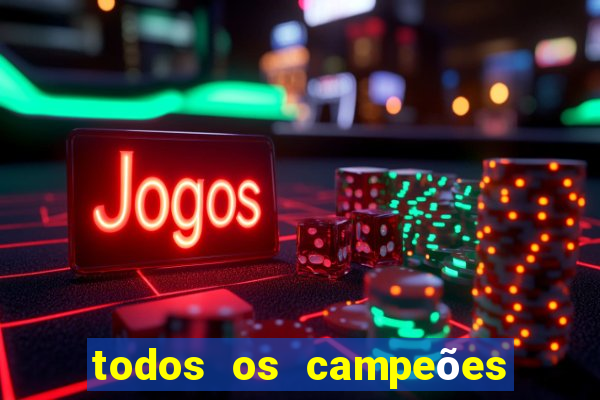 todos os campeões da libertadores