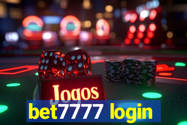 bet7777 login
