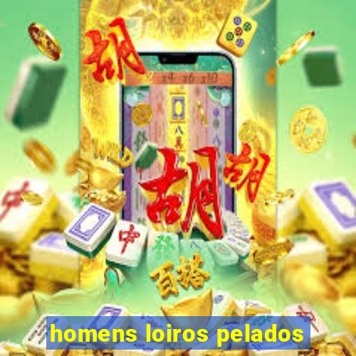homens loiros pelados