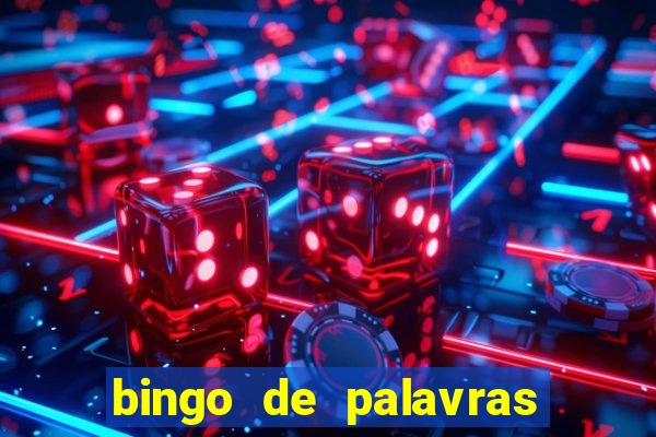 bingo de palavras de natal